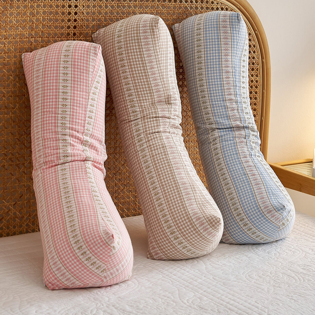 Neck support roll with elegant striped design Kalsten