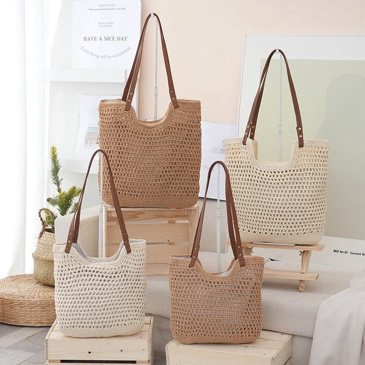 Handcrafted mesh tote bag Kalsten