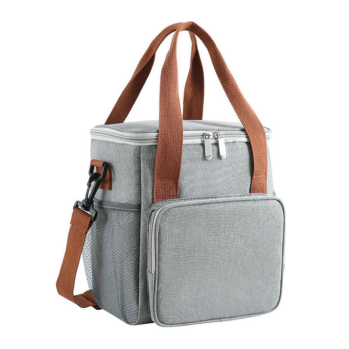 Women's cooler bag with insulated interior and additional compartment Kalsten