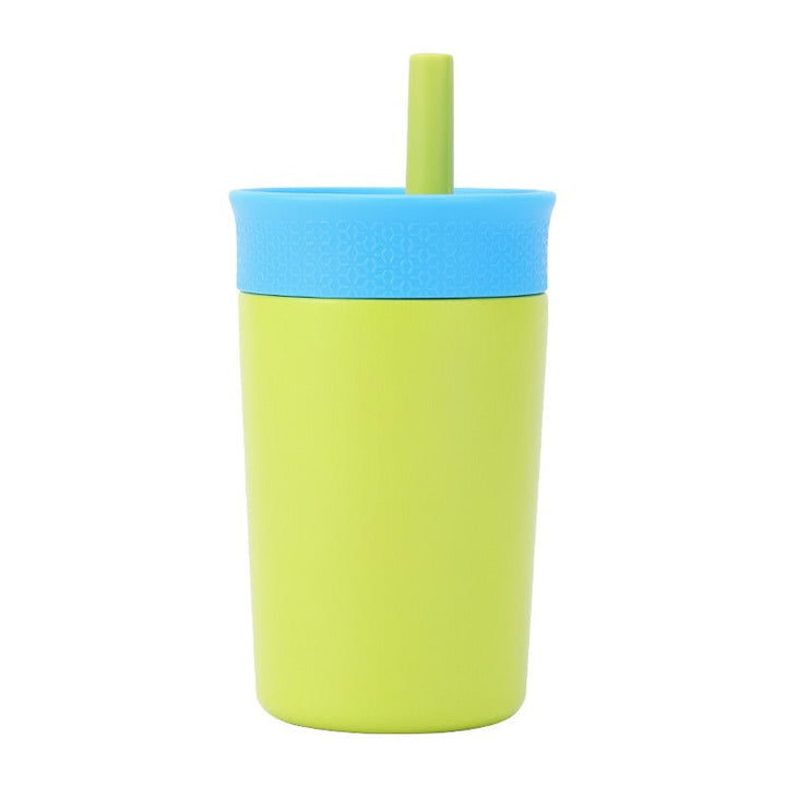 Women's practical insulated cup with integrated straw Kalsten