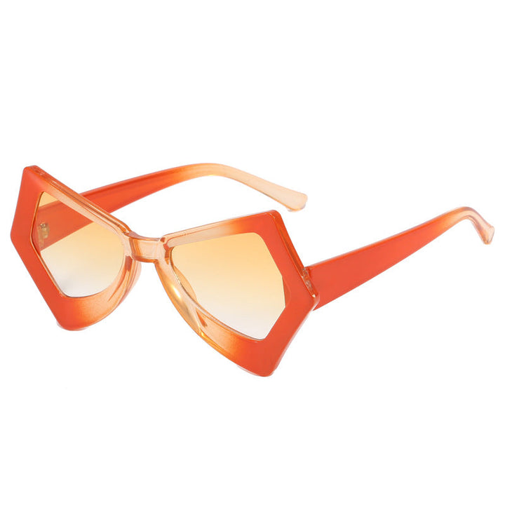 Women's polygonal sunglasses in extravagant design Kalsten