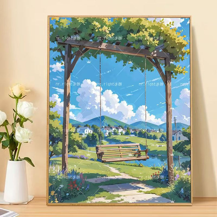 Scenic Landscape Art Print Kalsten