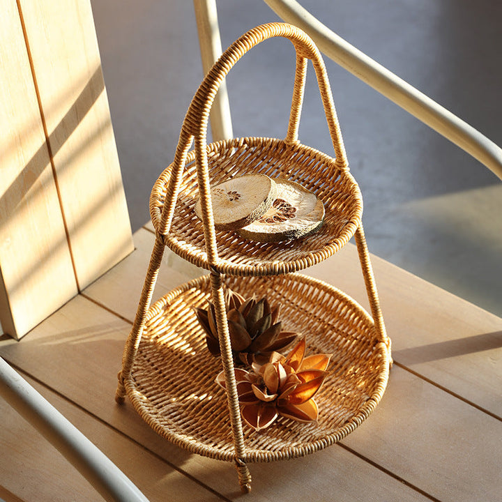 Elegant Woven Storage Basket Kalsten