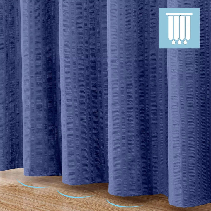 Premium Textured Shower Curtain Kalsten