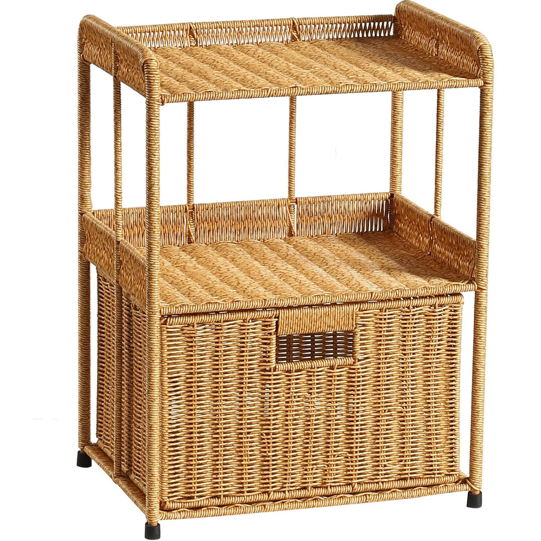 Three-Tier Open Weave Storage Rack Kalsten