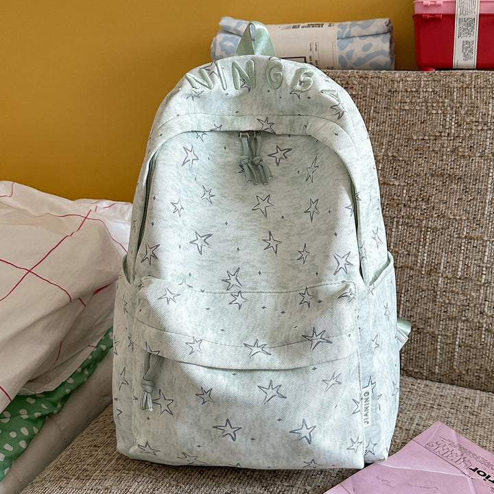 Women’s Stylish Star-Printed Backpack Kalsten