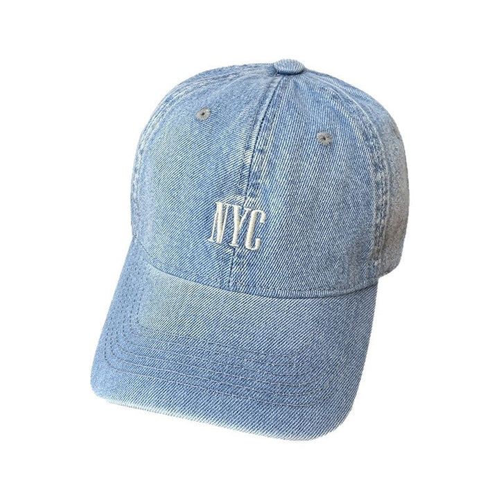 Women's Vintage-Inspired Denim Baseball Cap Kalsten