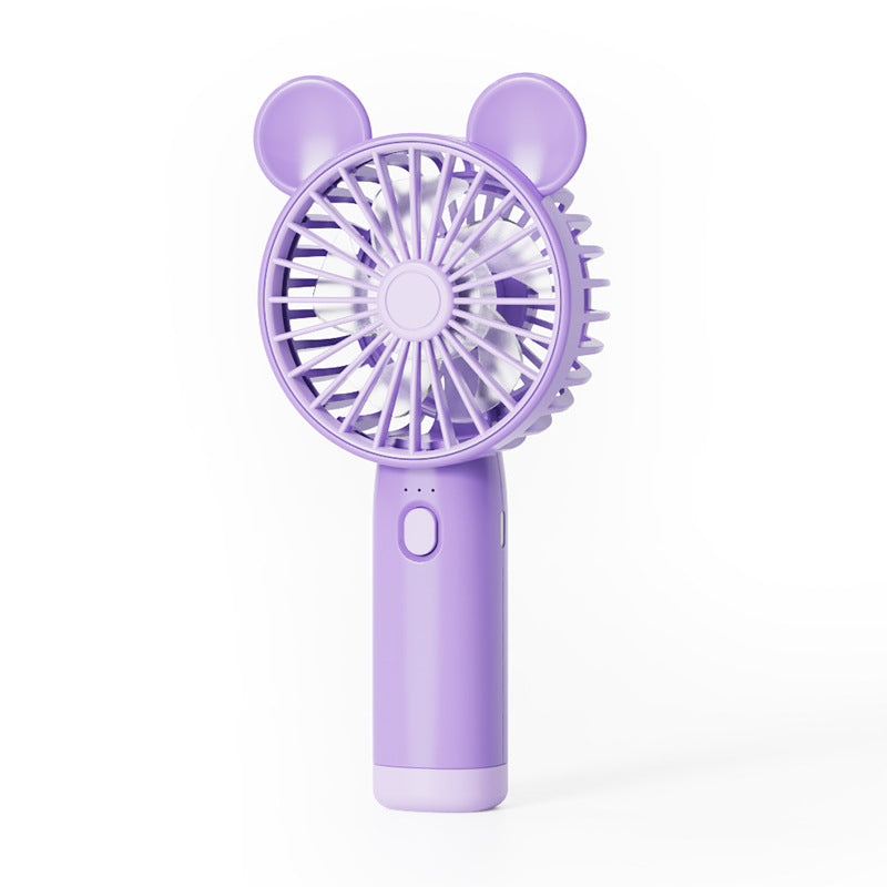 Women's Portable Cat Ears Handheld Fan Kalsten