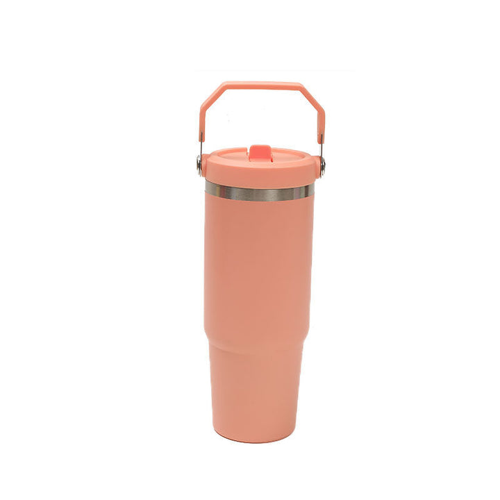 Unisex insulated cup with stable handling and practical folding device Kalsten