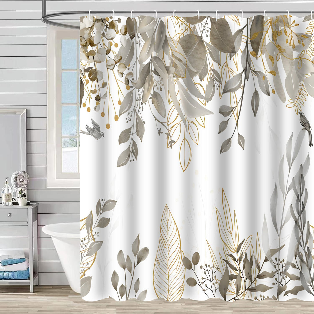 Nature-Inspired Shower Curtain Kalsten