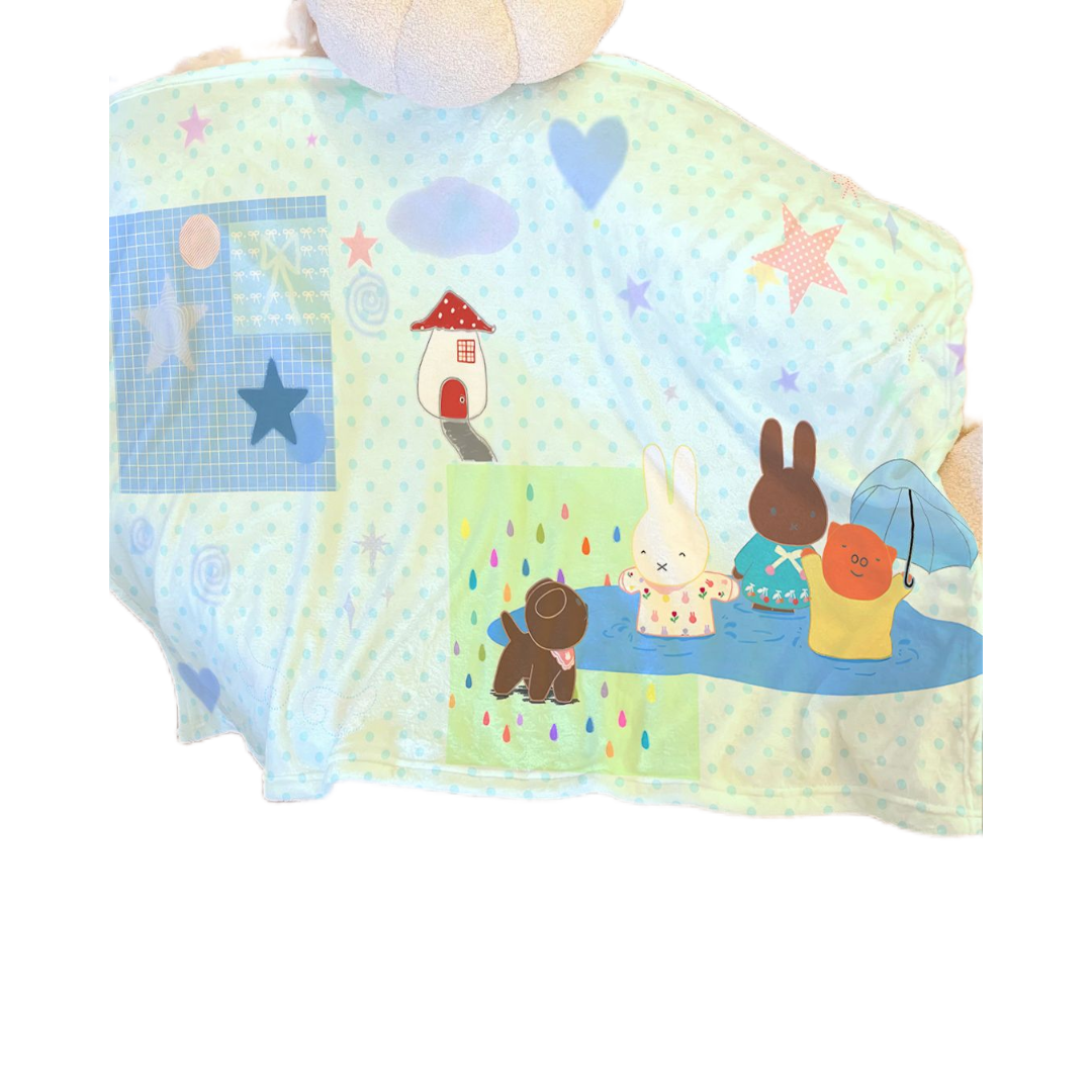 Children's Cozy Cartoon Blanket Kalsten