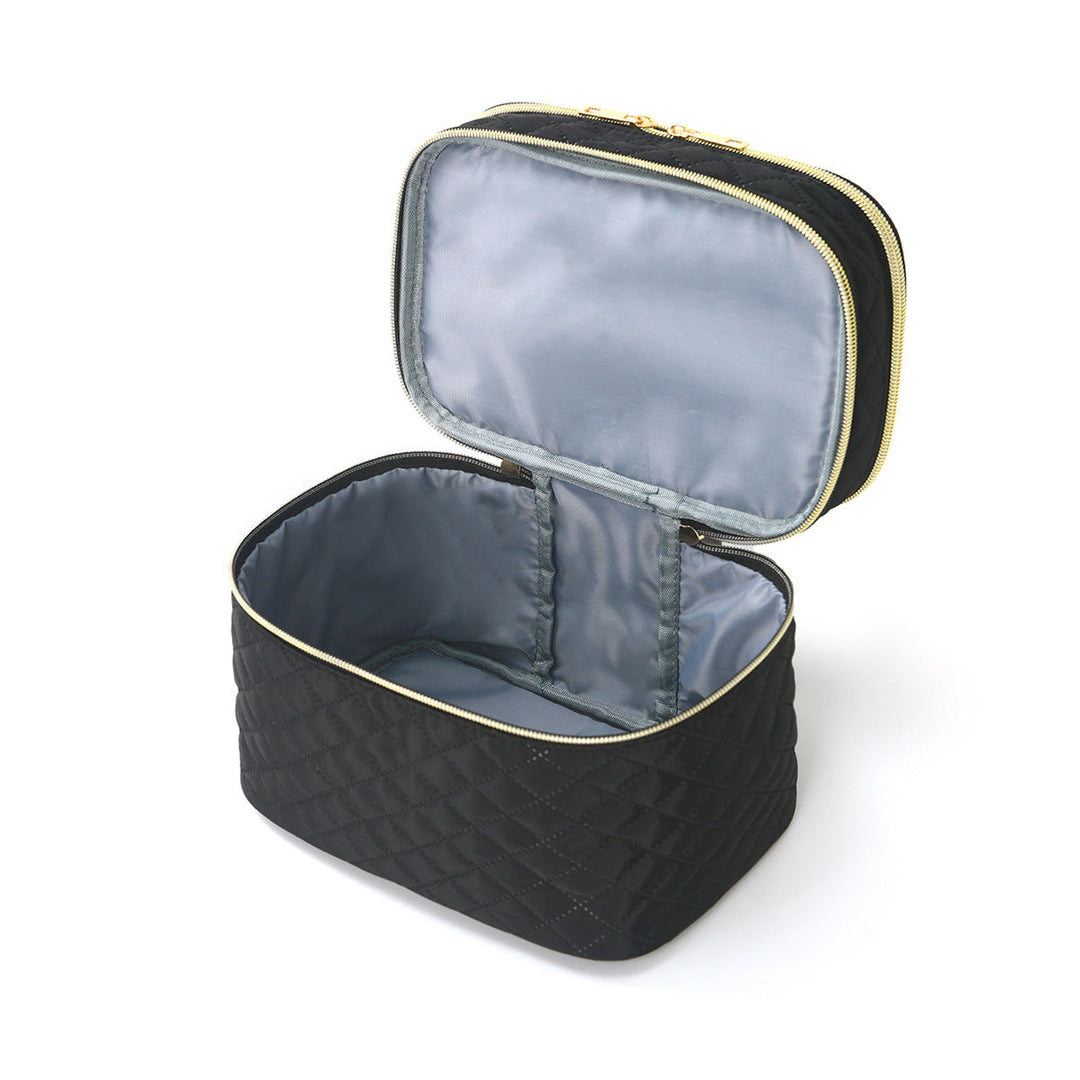 Cosmetic organizer bag with double compartment system Kalsten