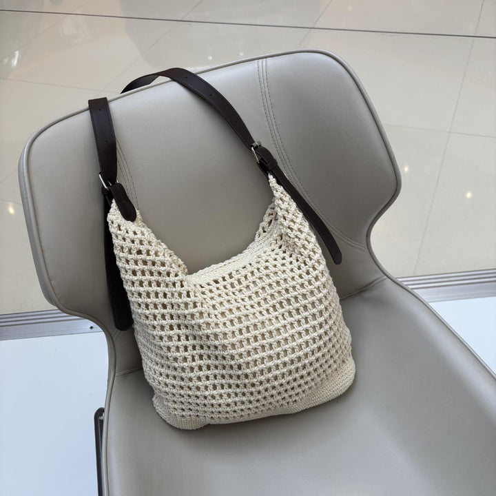 Hand-knotted strap bag Kalsten