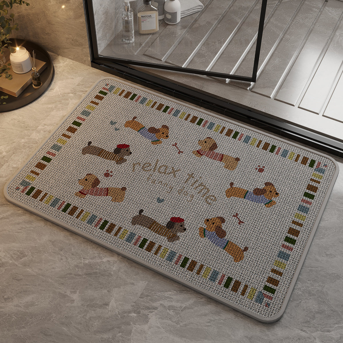 Funny Dog Indoor Mat Acalora