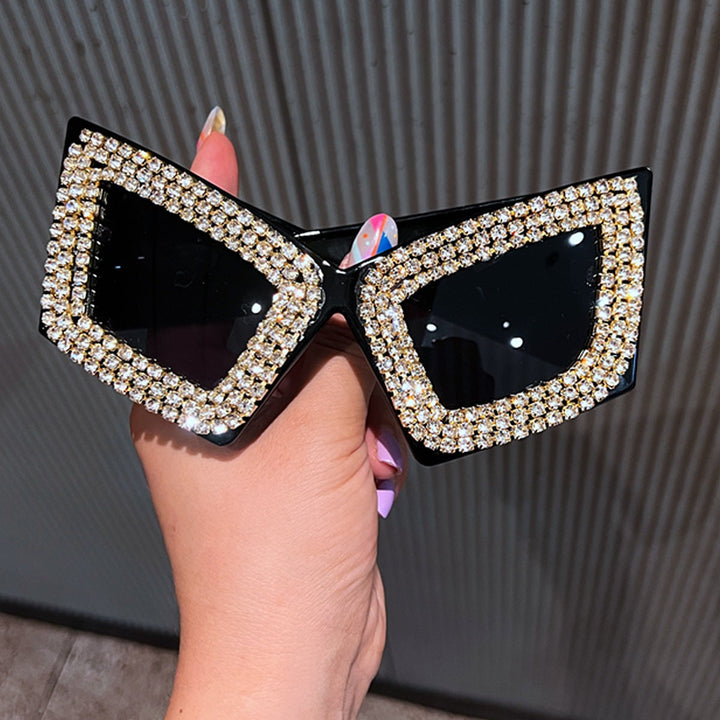 Women's cat-eye sunglasses with rhinestone embellished frame Kalsten