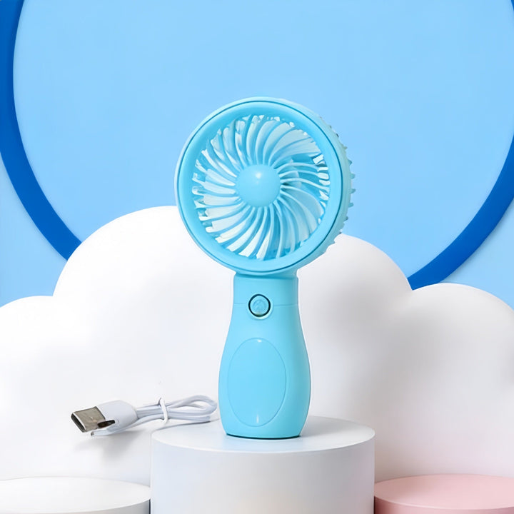 Ladies Portable Mini Hand Fan with Rechargeable USB Connection Kalsten