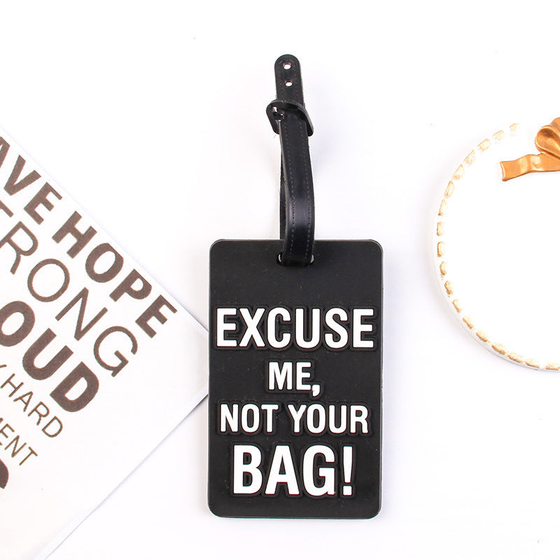 Creative Phrase Luggage Tag Kalsten