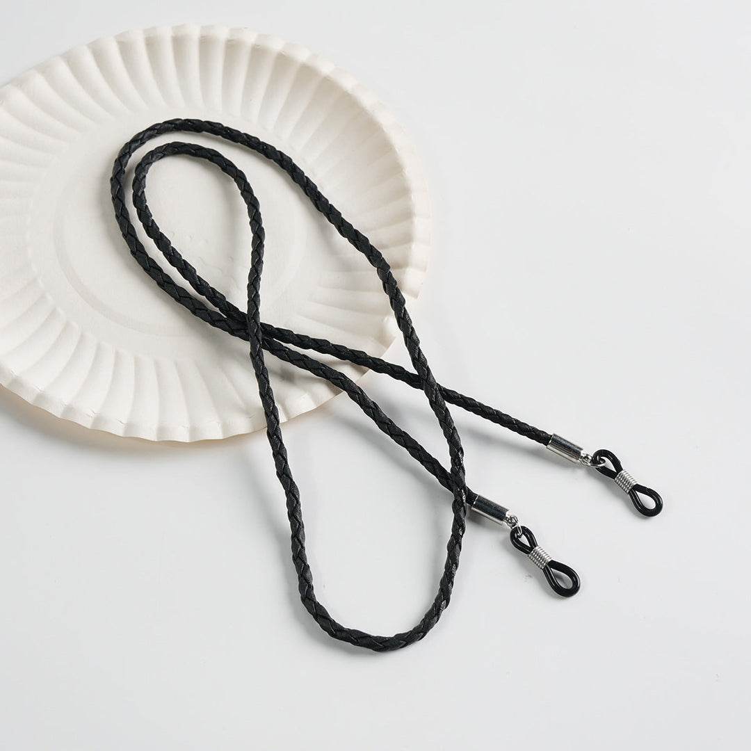 Braided Leather Eyewear Holder kalsten