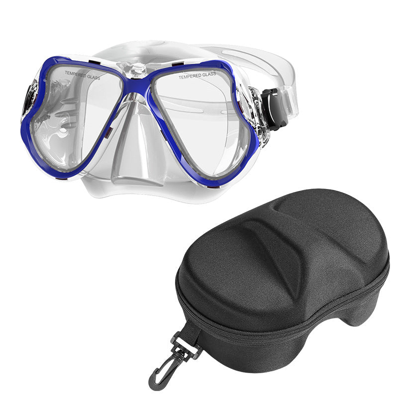 Diving mask with wide field of vision and comfortable wearing comfort Kalsten