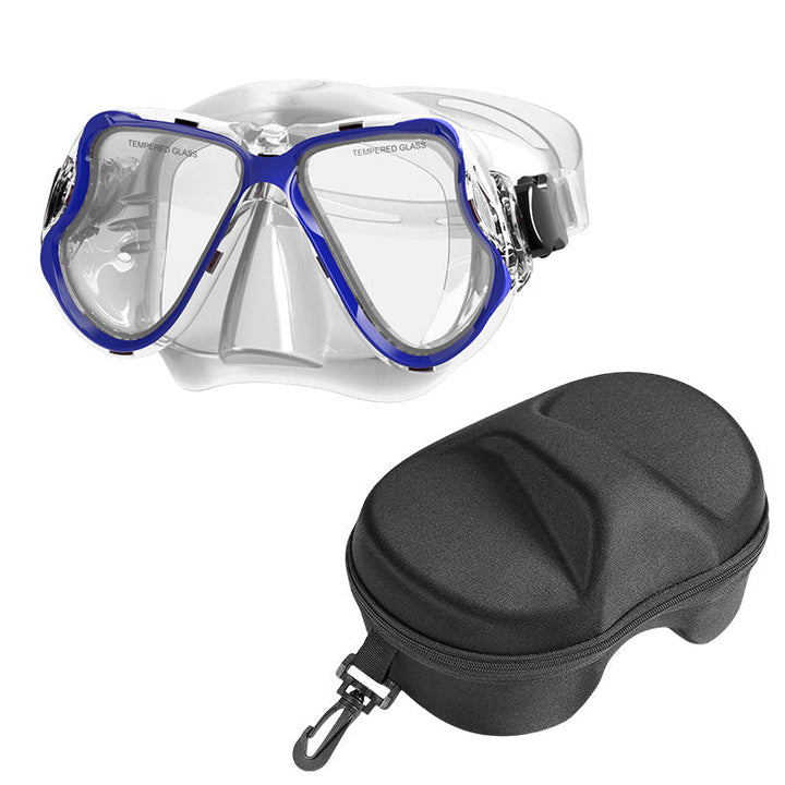 Diving mask with wide field of vision and comfortable wearing comfort Kalsten