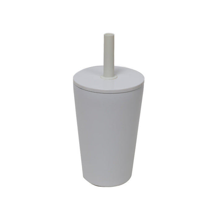 Unisex stylish to-go drinking cup with integrated straw Kalsten