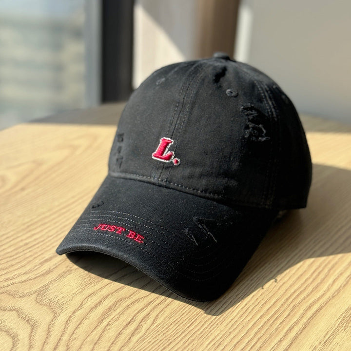 Women's Distressed Cotton Baseball Cap Kalsten