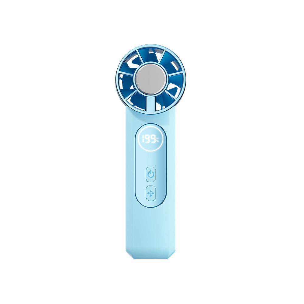 Women's portable mini fan with LED display Kalsten