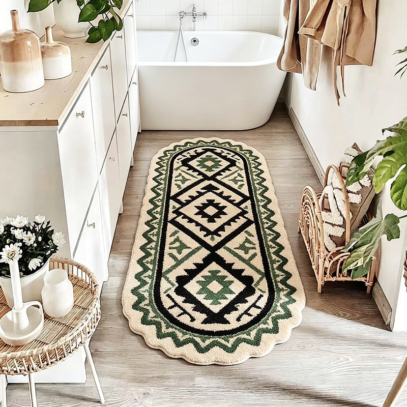 Decorative Ethnic Pattern Bath Mat Kalsten