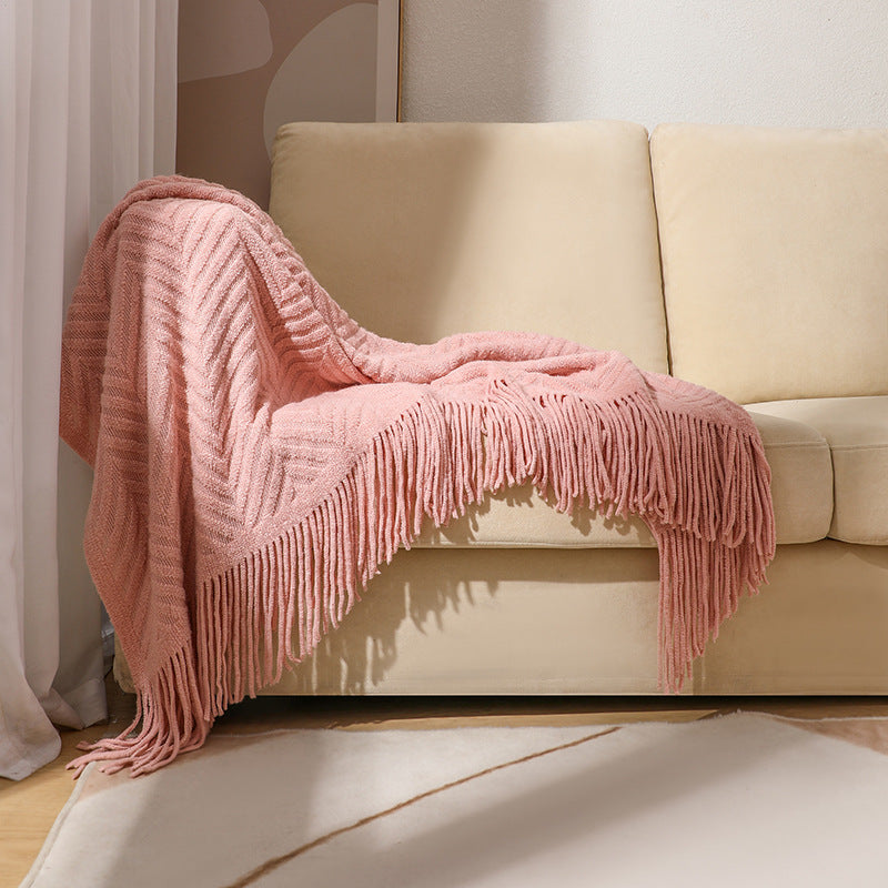 Ladies cozy throw blanket Kalsten