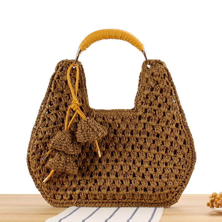 Handmade straw bag Kalsten