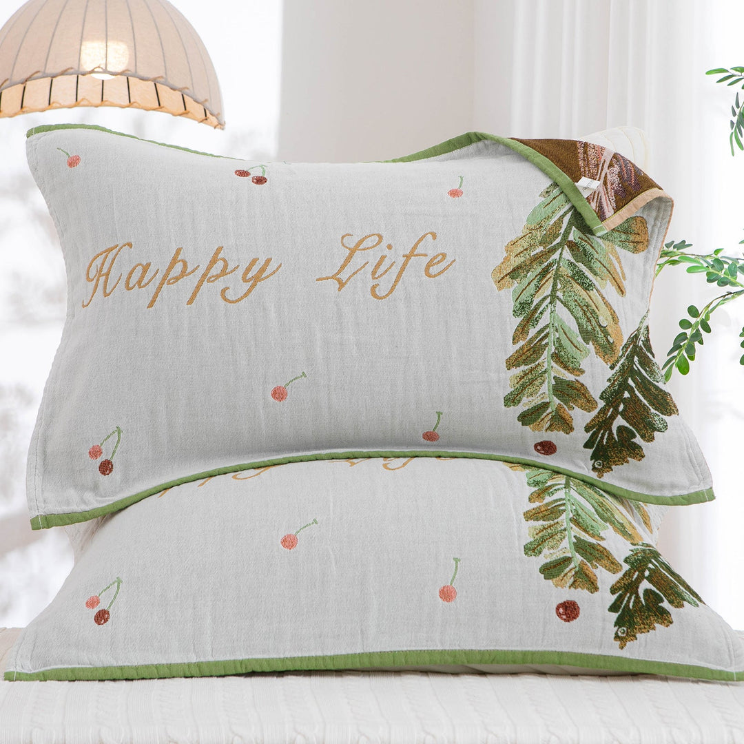 Women Decorative Pillow with Floral Pattern and High-Quality Cotton Kalsten