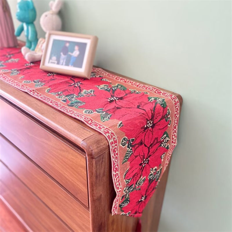 Festive Holiday-Themed Table Runner