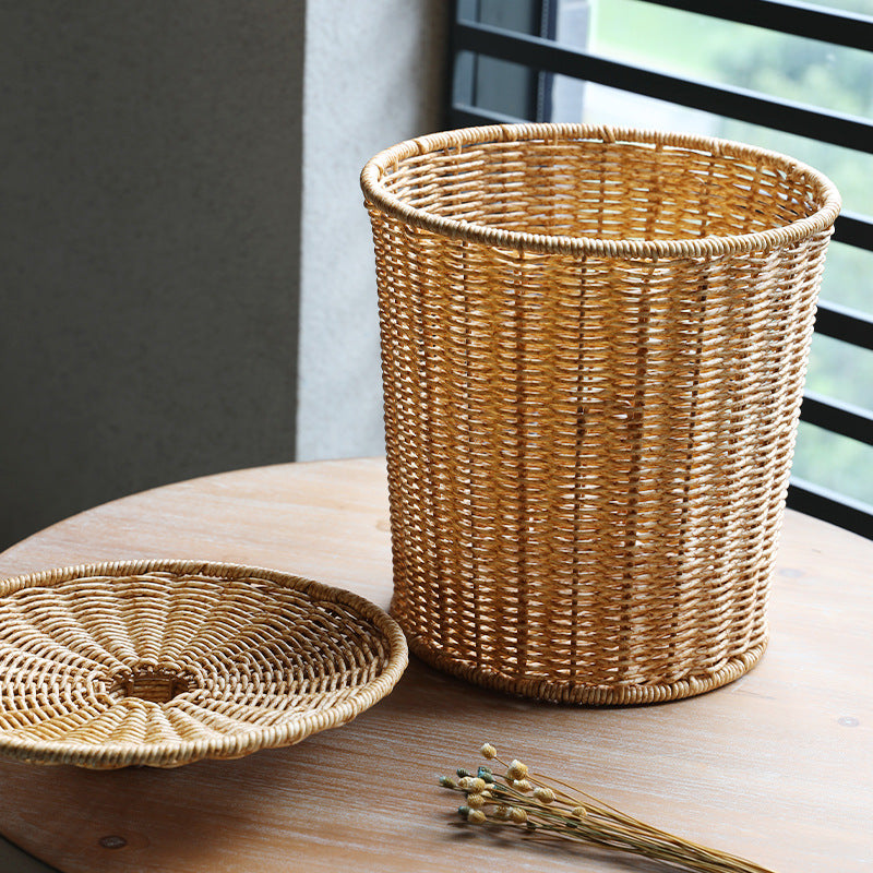 Unisex Round Laundry Storage with Sturdy Woven Kalsten