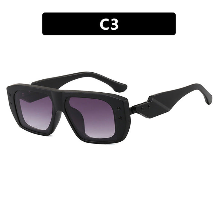 Women's fashionable square glasses with multicolored transparent frame Kalsten