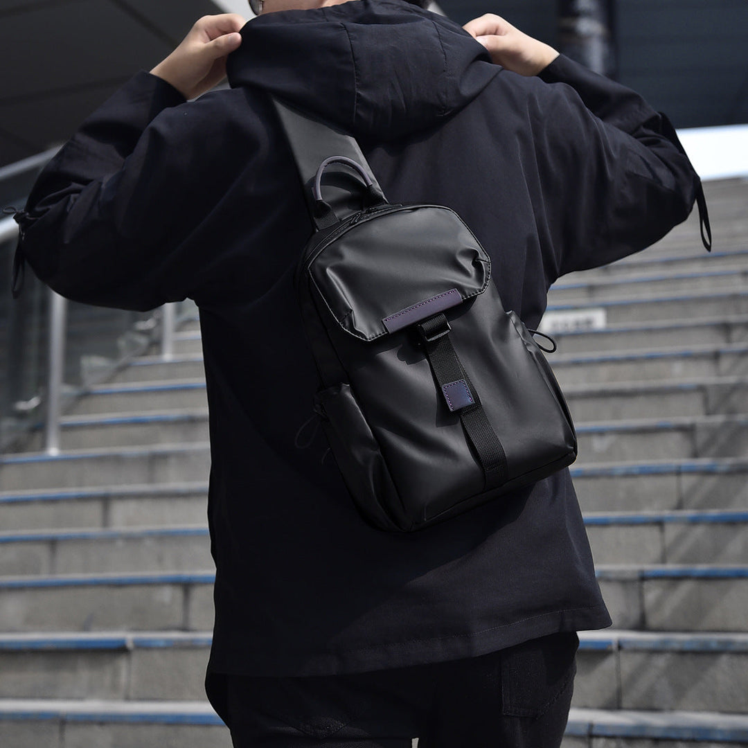 Sling Backpack with Versatile and Functional Pocket Design Kalsten