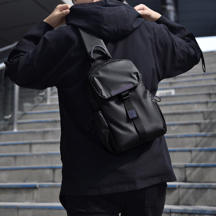Sling Backpack with Versatile and Functional Pocket Design Kalsten