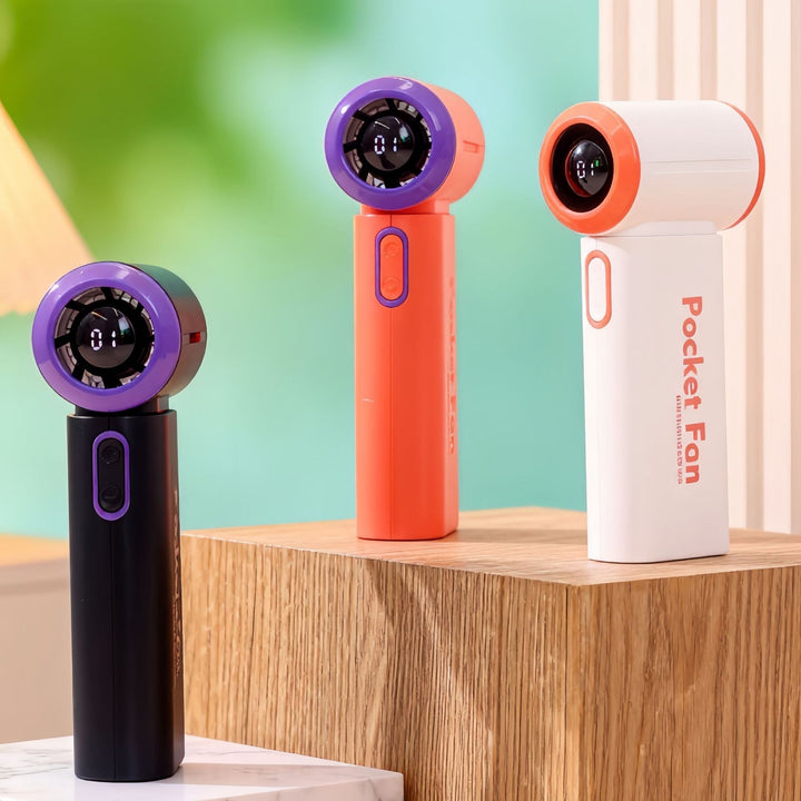 Ladies Portable Mini Fan with USB Charging Function and Lightweight Design Kalsten