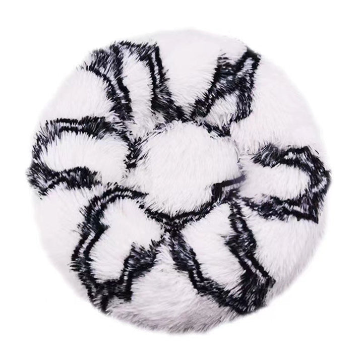 Plush Round  Lounge Bed  Dog Bed