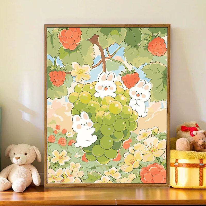 Playful Bunny-Themed Wall Art Kalsten
