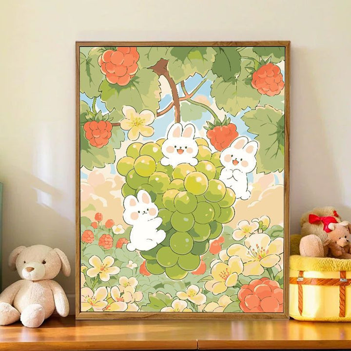 Playful Bunny-Themed Wall Art Kalsten