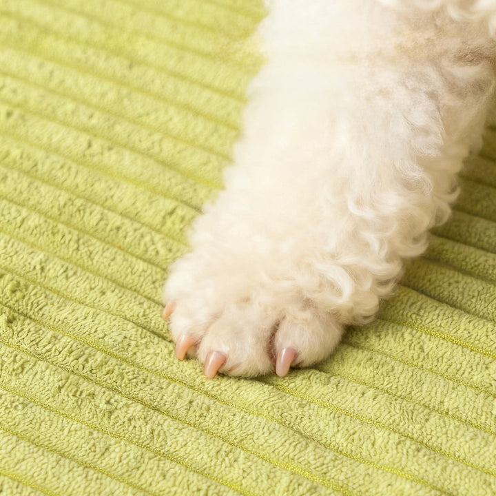 Cozy Fleece-Lined Dog Bed