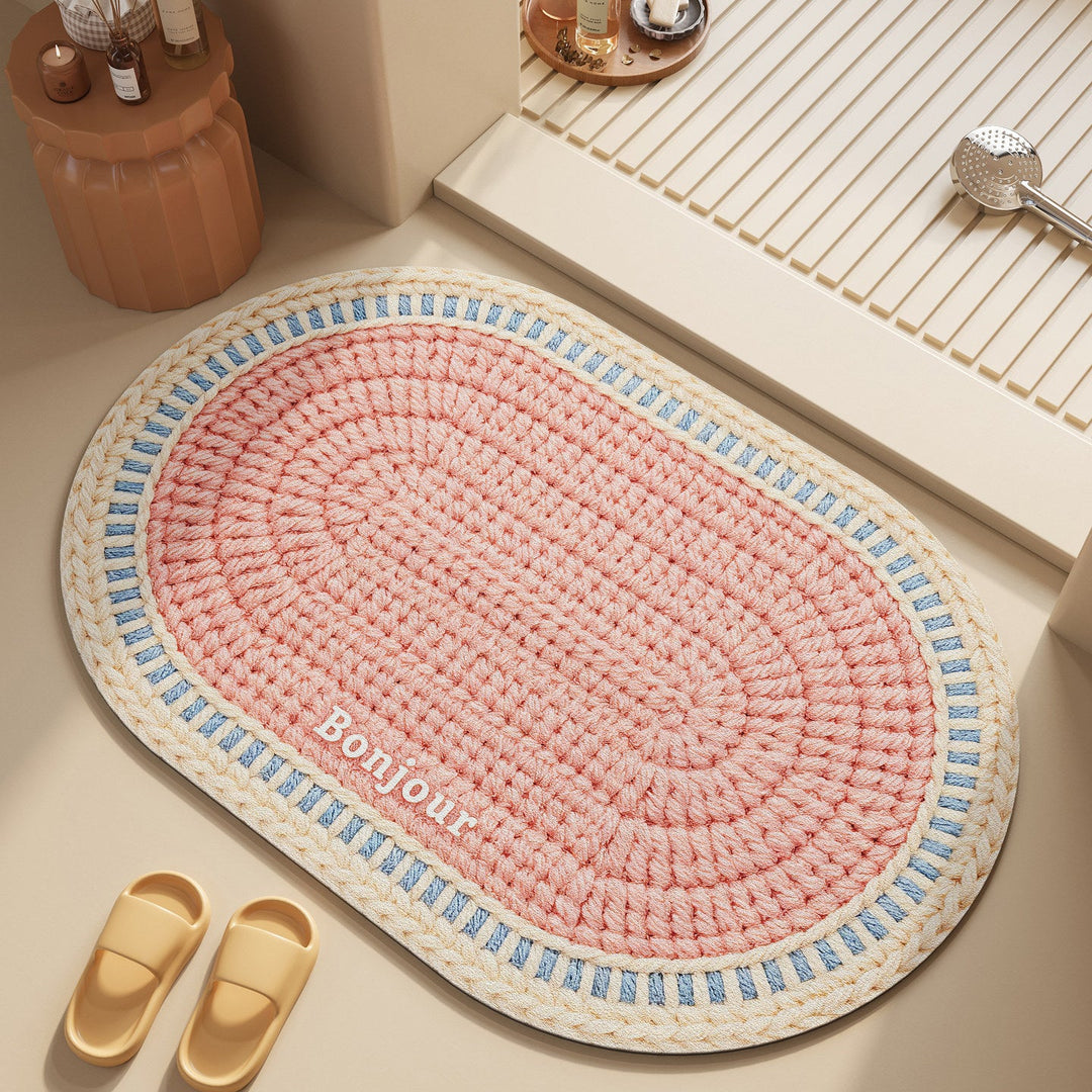 Plush Bath Mat Kalsten