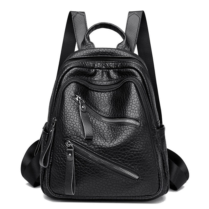 Fashionable Leather Backpack Kalsten
