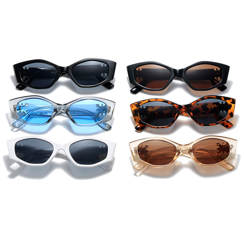 Women's geometric sunglasses with luxurious detail Kalsten