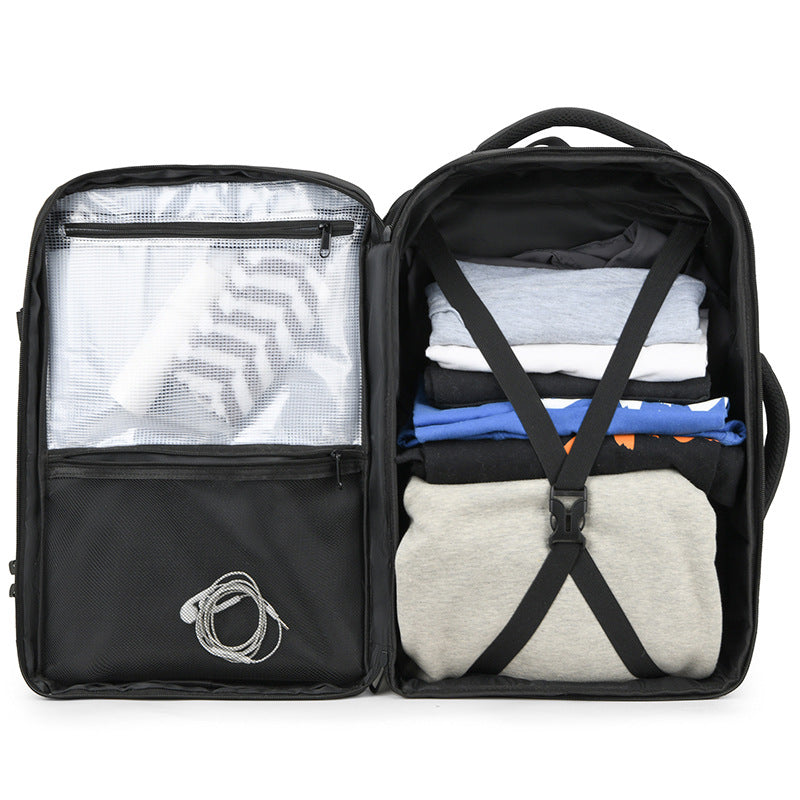Business Rucksack with Versatile Compartments and Ergonomic Design Kalsten
