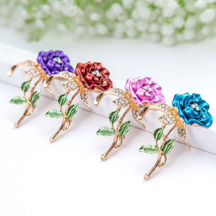 Elegant floral decoration with crystals Kalsten