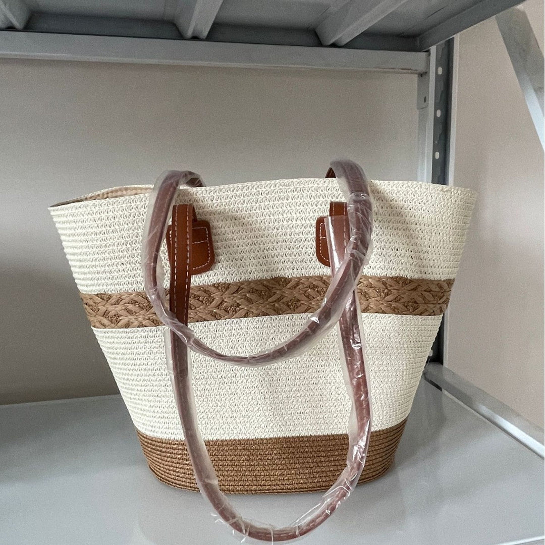Elegant Braided Shopping Bag Kalsten