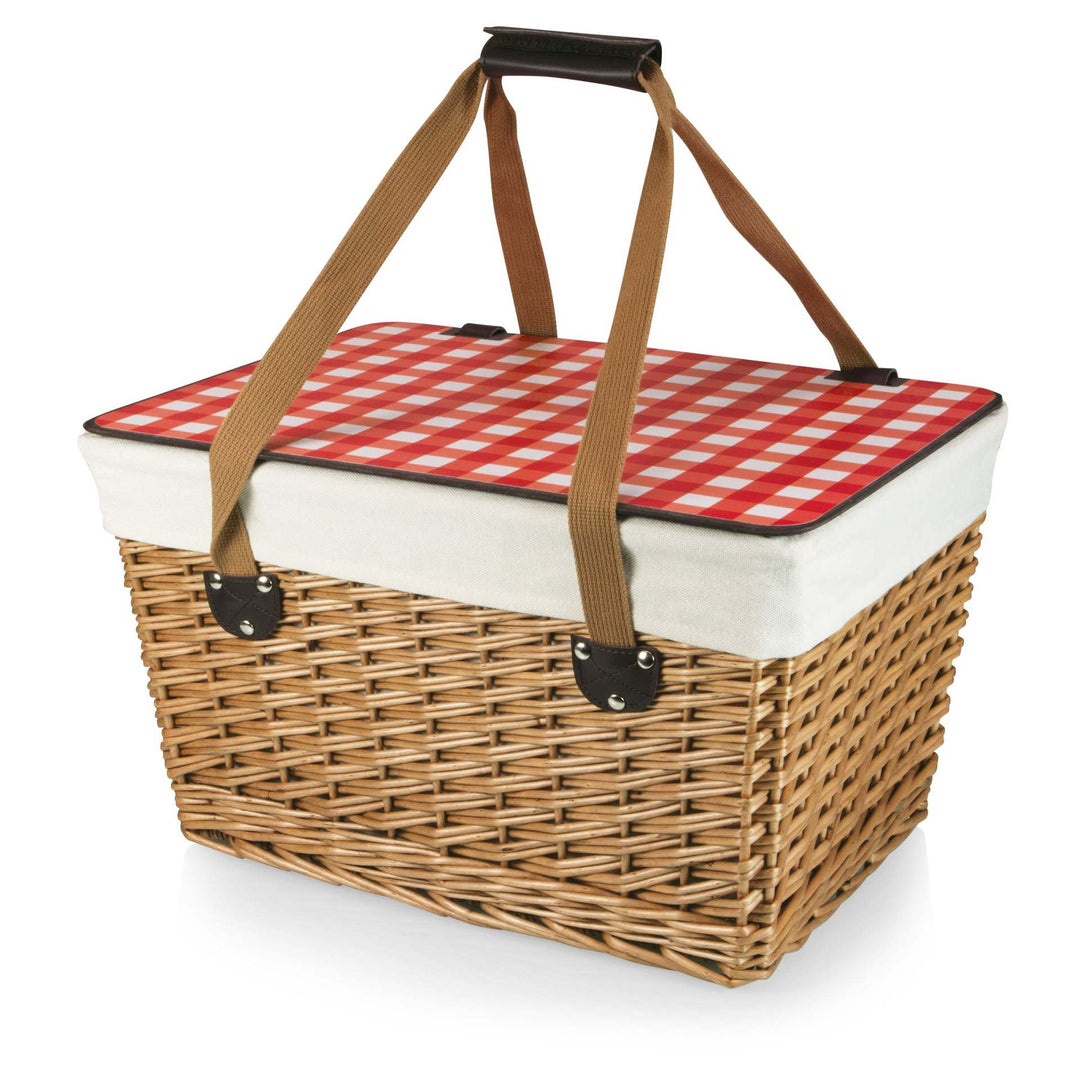 Women's picnic basket with padded lid and sturdy carrying handles Kalsten