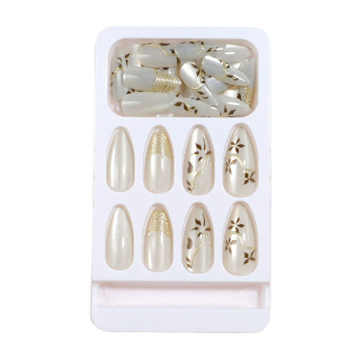 Elegant Designer Press-On Nail Set Kalsten