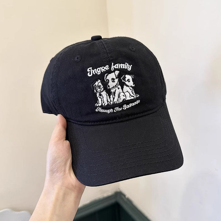 Women's Embroidered Pet-Themed Baseball Cap Kalsten